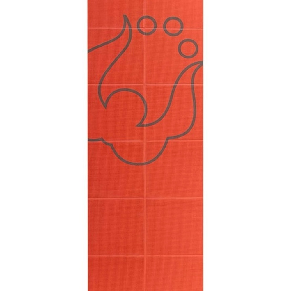 Natural Fitness Folding Yoga Mat Red with Carrying Case New - Picture 5 of 6